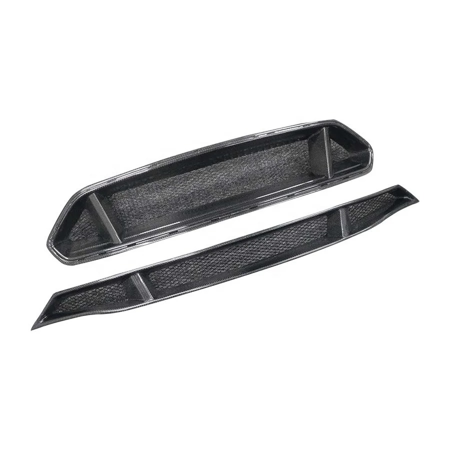GT Style Carbon Fiber Grille for  Mustang Coupe 2018-2023 New Front Bumper Body Kits